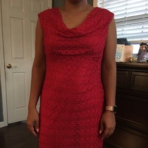 Red Sequin Christmas Dress